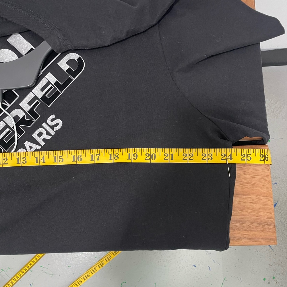 Karl Lagerfeld Black Long Sleeve Shirt - Picture 10 of 11